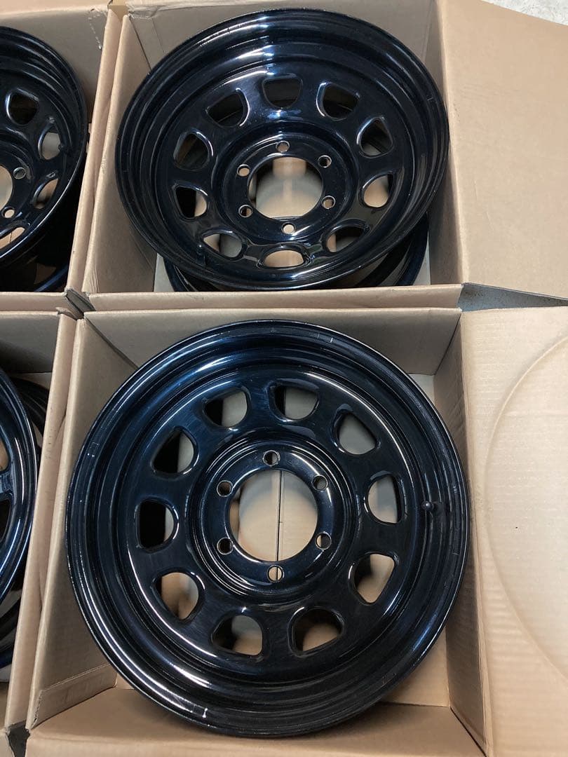 ®*O様 美品16×8J 6穴 139.7mm ET±0 DAYTONA デイト