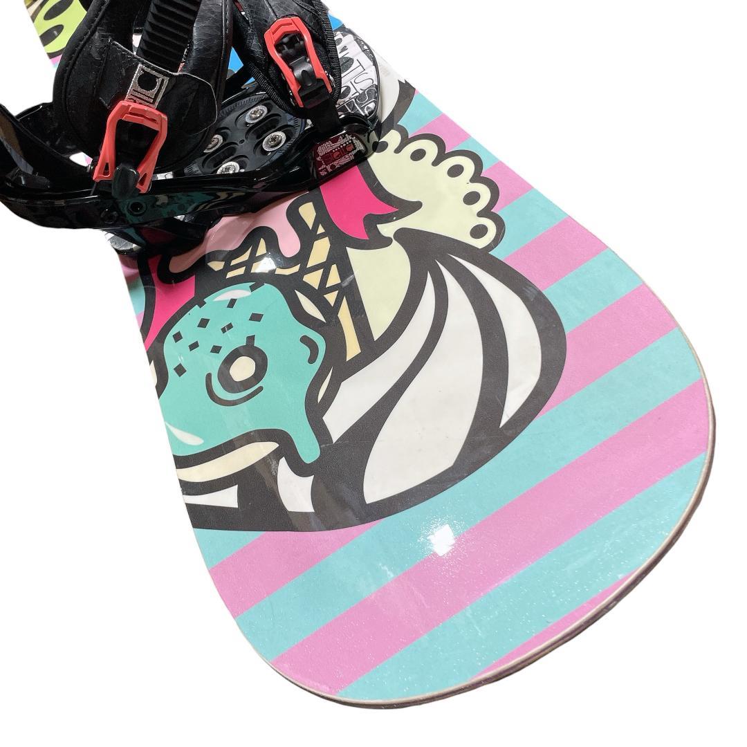 【美品♪】スノーボード2点セット「SALOMON Tiara 138」レディース