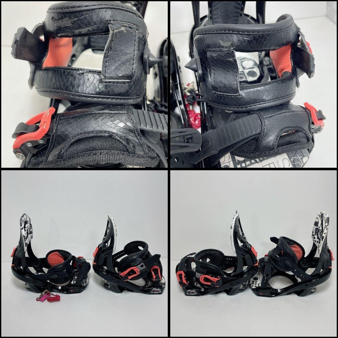 【美品♪】スノーボード2点セット「SALOMON Tiara 138」レディース