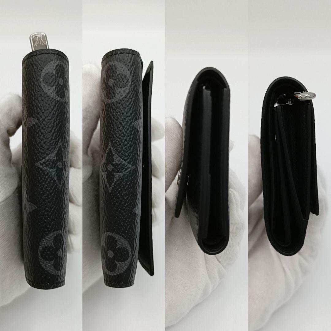 極美品　ルイヴィトン モノグラム エクリプス ヴィクターウォレット　RFID