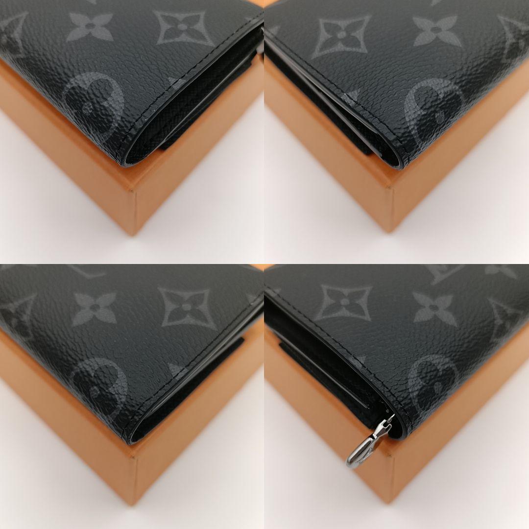極美品　ルイヴィトン モノグラム エクリプス ヴィクターウォレット　RFID