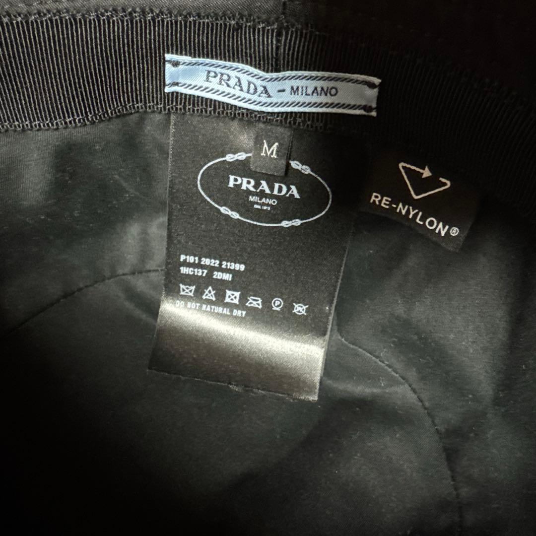 【美品】PRADA ナイロンバケットハット