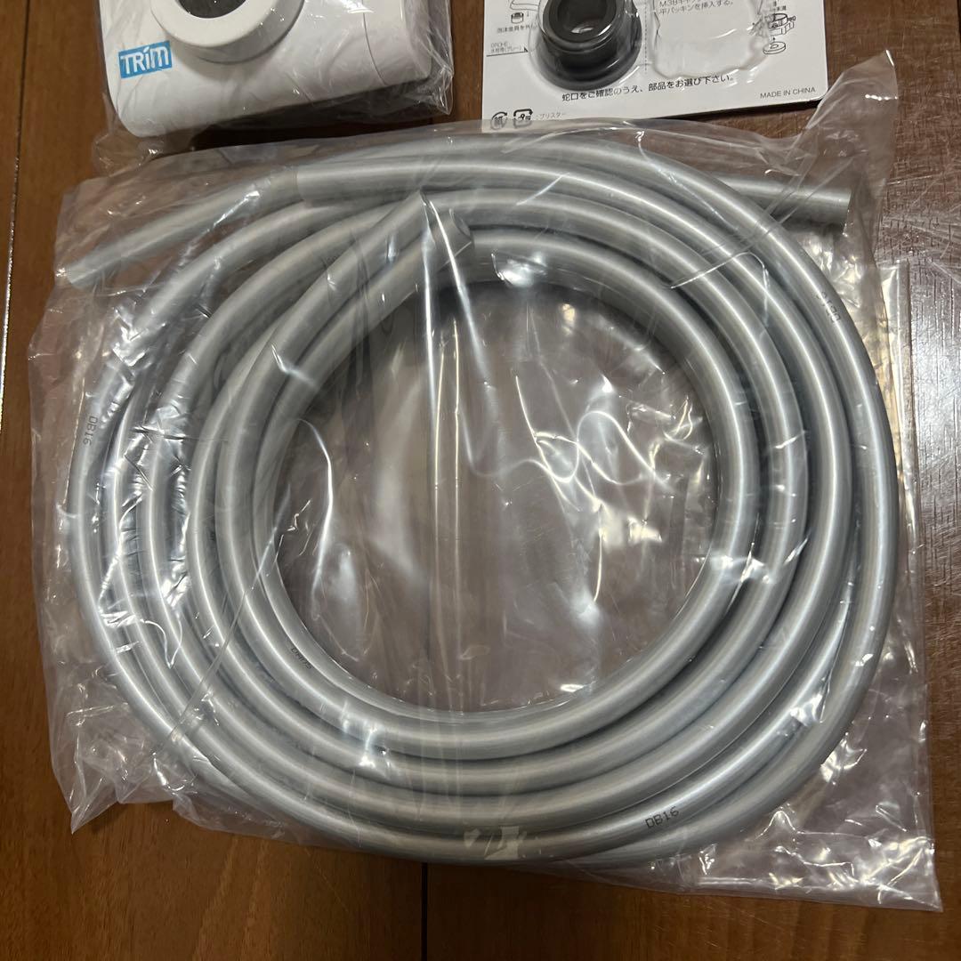 日本トリム純正プレミアムマイクロカーボンTMαカートリッジ、ホース、分岐水栓