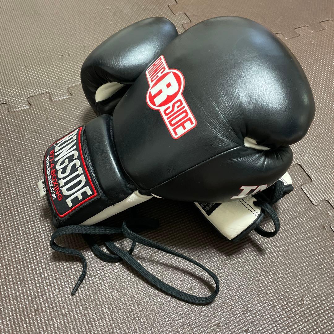 RINGSIDE ボクシンググローブ ブラック　値下げ‼️