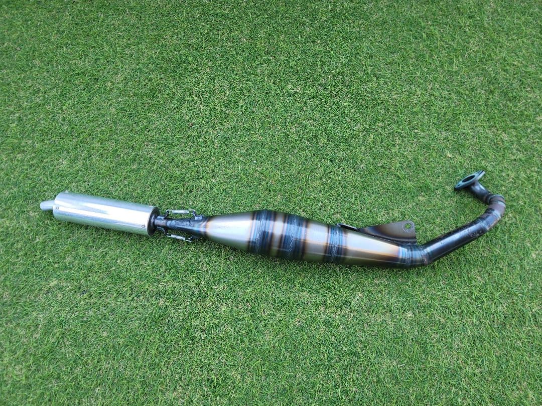 スズキ レッツ2 ZZ ストレートチャンバー マフラー rb-works