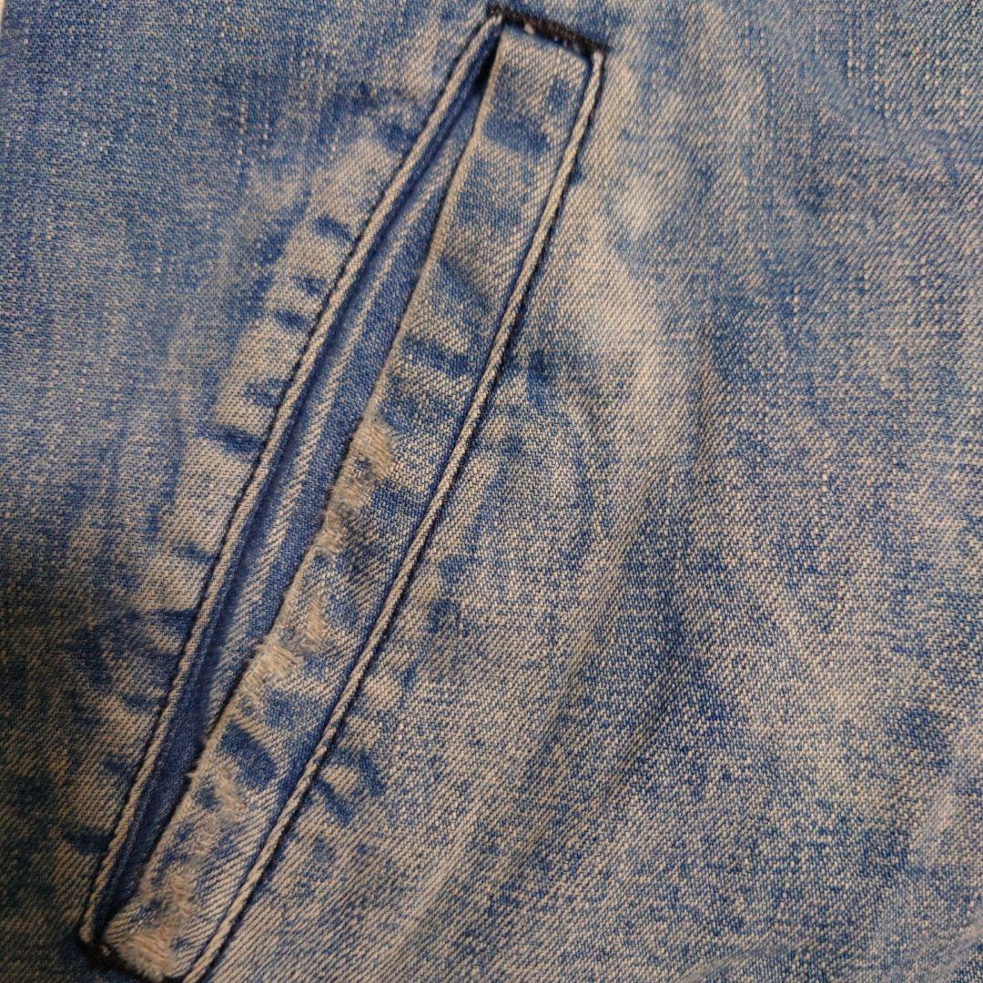 ジ*オ様 ALPHAコラボLee Storm Rider N1デニムジャケット