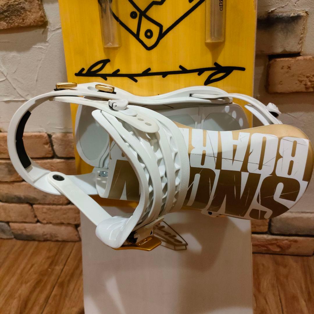 SALOMON ASSASSIN スノーボード155 Flux Mビンディング