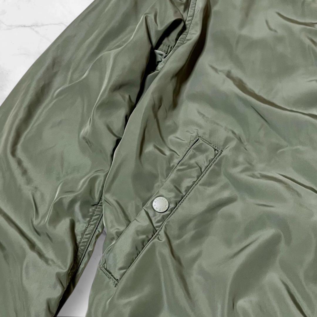 【新品】ALPHA INDUSTRIES フライトジャケットカーキMA-1 L