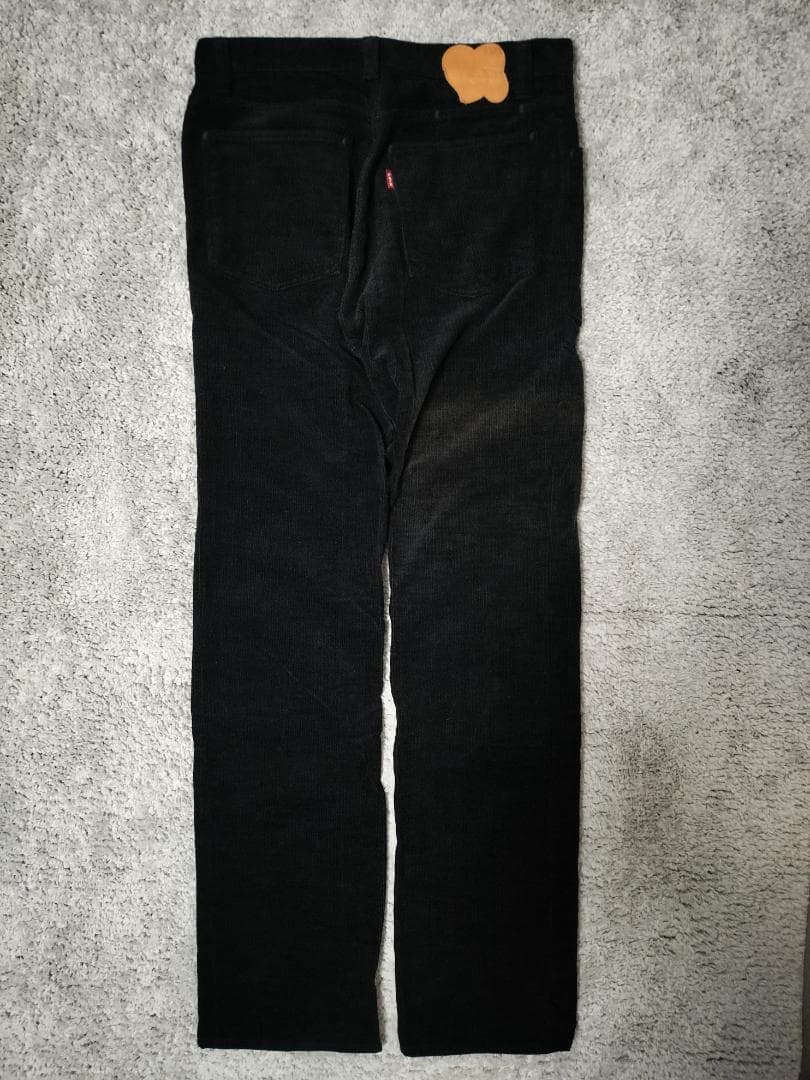 ナンバーナイン/03AW/カート期ケーブル編み切替えコーデュロイパンツ/ハート涙