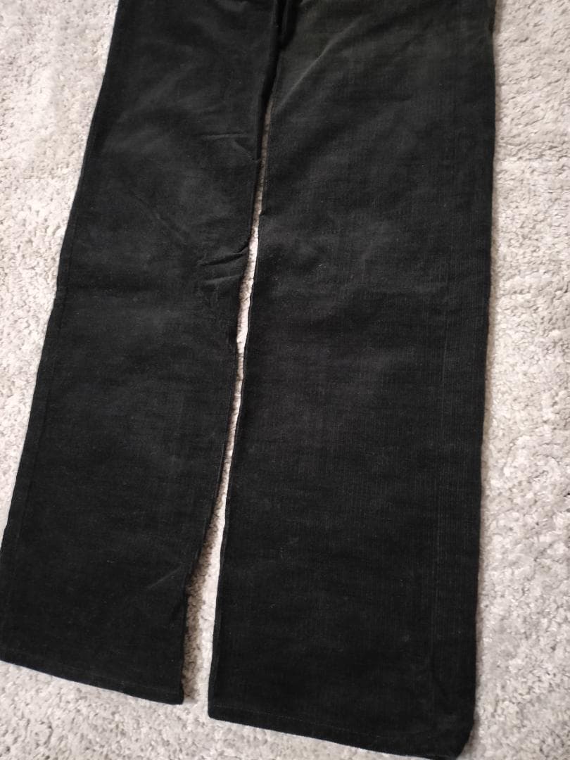 ナンバーナイン/03AW/カート期ケーブル編み切替えコーデュロイパンツ/ハート涙