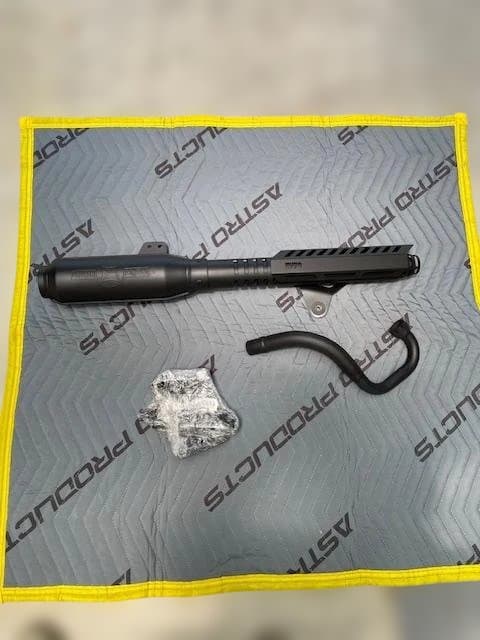 モリワキ MORIWAK　マフラー　 Dax125 MONSTER BLACK