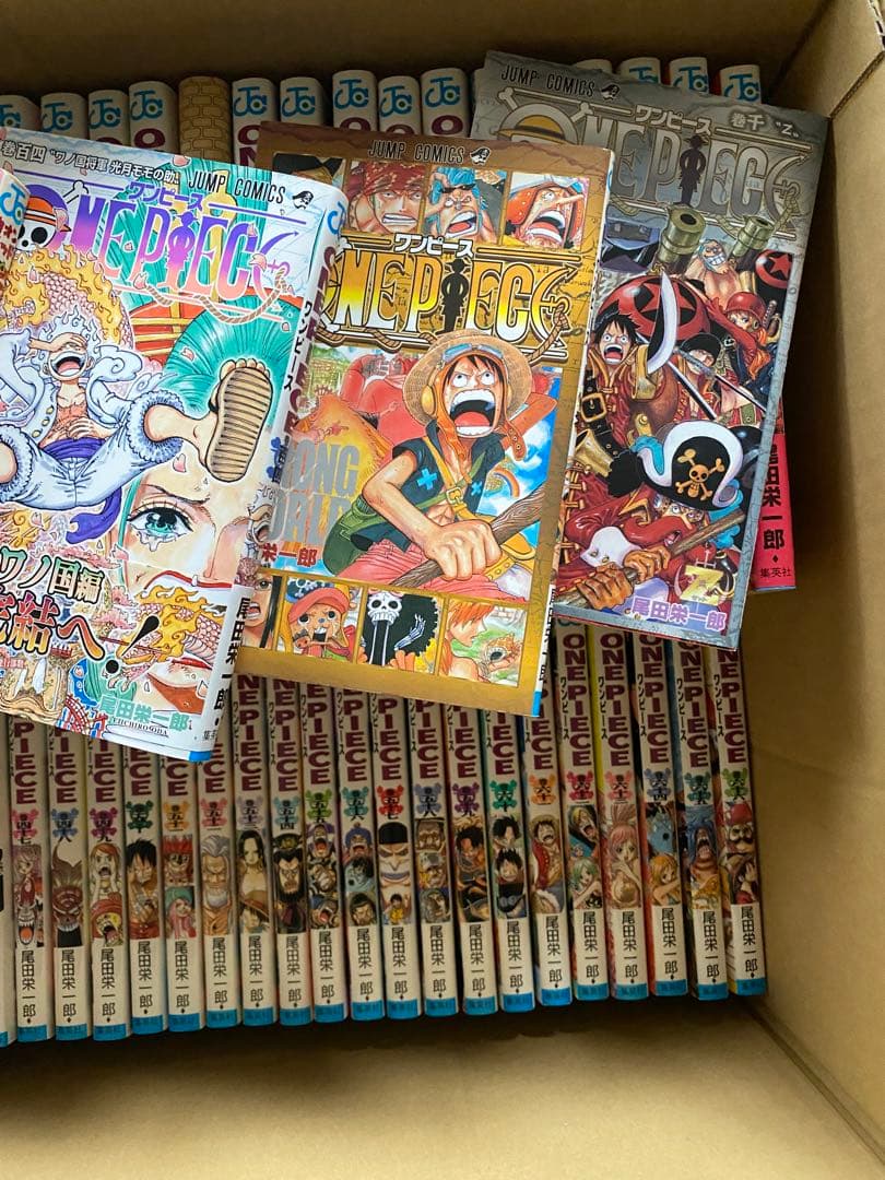 ワンピース1～104巻  プラス 劇場版零巻、千巻