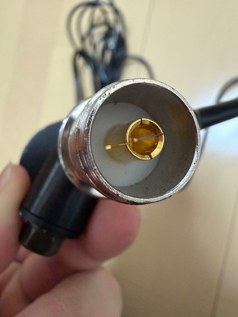 警察、覆面、針金アンテナ基台 M型