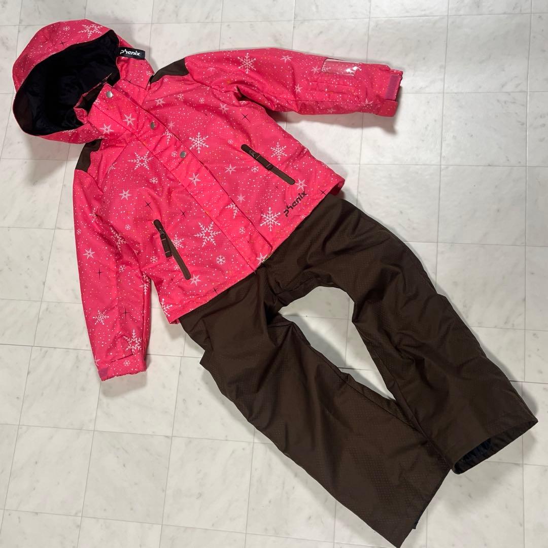 フェニックス スキーウエア 120 110 女の子ウエア ボードウエア ピンク