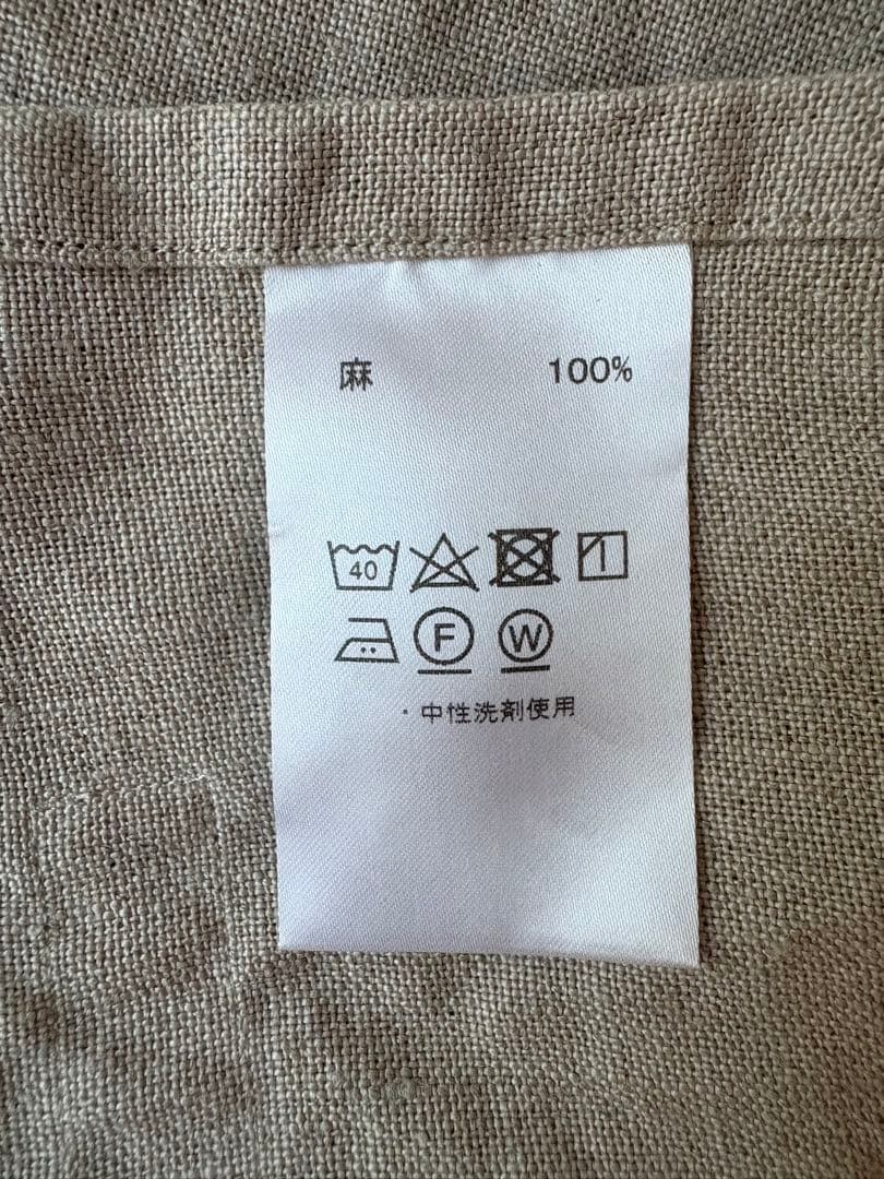 wafu.フラットシーツ シングルサイズ リネン100%シーツ／亜麻ナチュラル