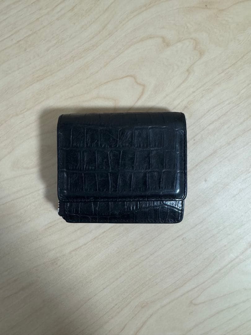 hender scheme billfold クロコ　財布