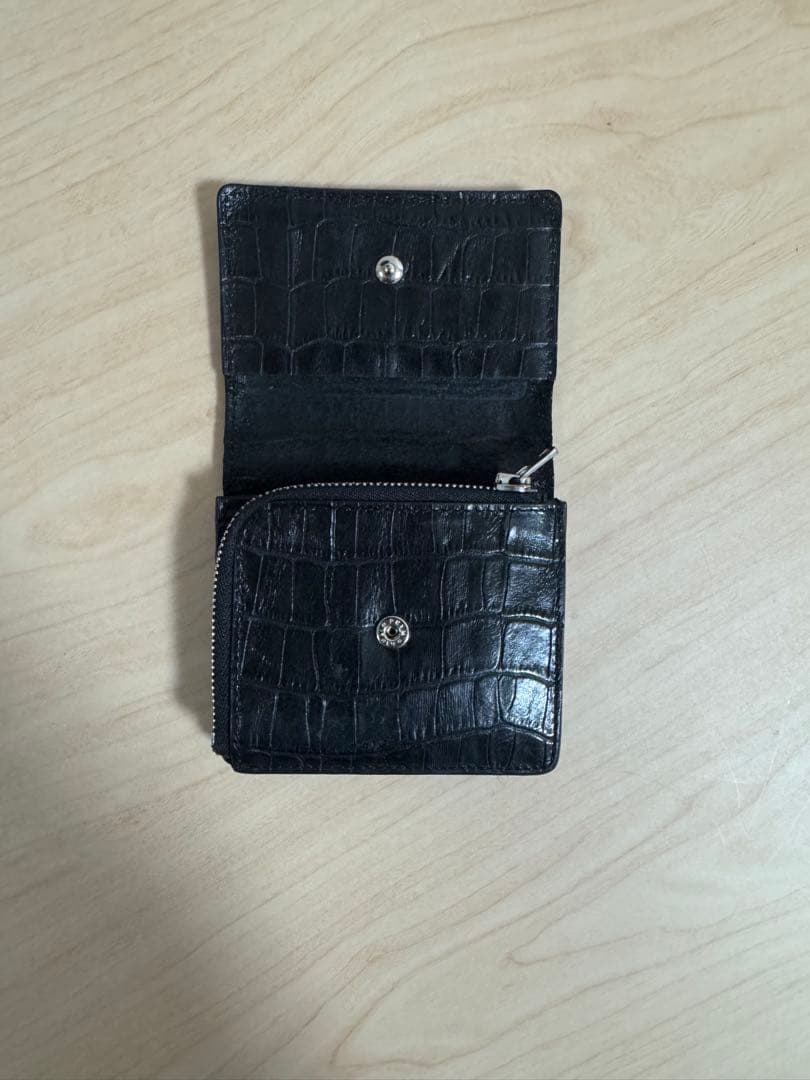 hender scheme billfold クロコ　財布