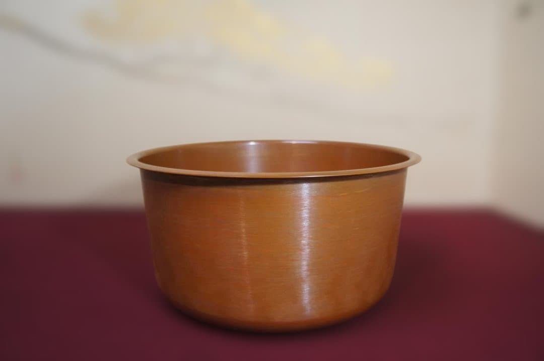 ☆茶道具 立礼棚卓用 銅風炉 銅製 丸炉 410W炭型 電熱器 送料込み