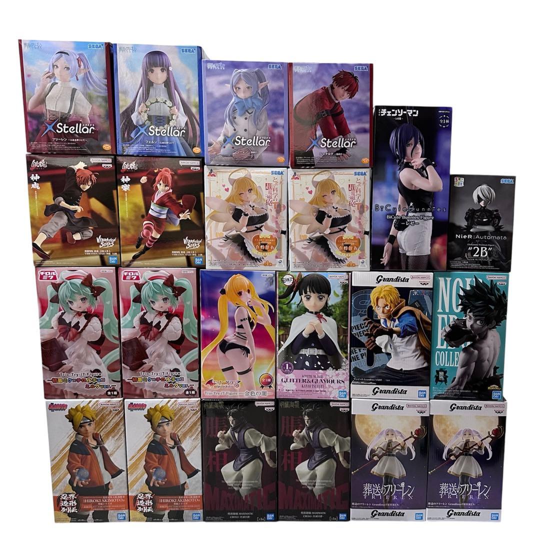 新作 最新含む プライズフィギュア 22体 まとめ売り レゼ ナルト 初音ミク等