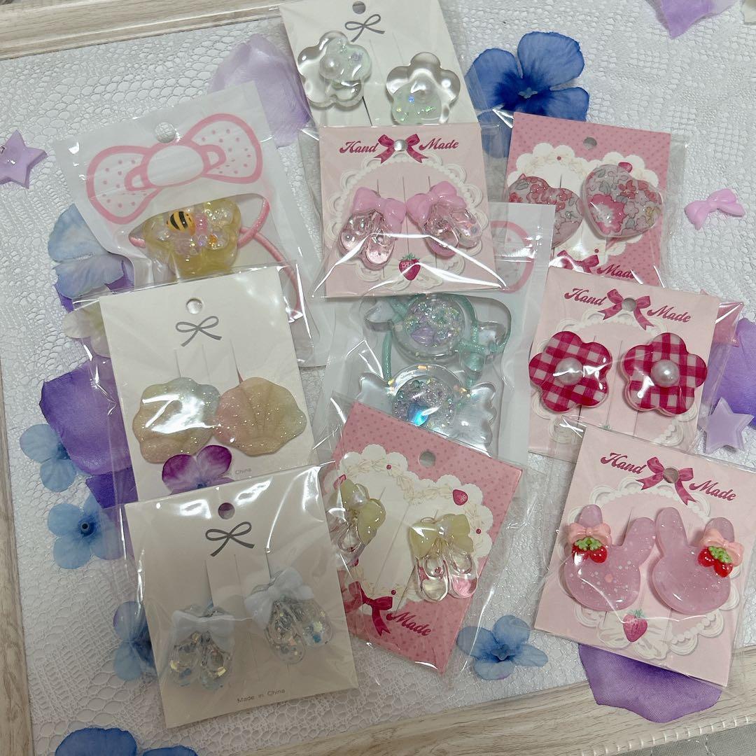 ヘアアクセサリー　ヘアゴム