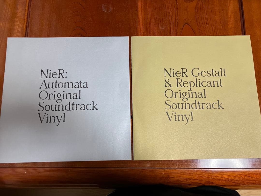 ニーアオートマタ　ゲシュタルト&レプリカント　レコード