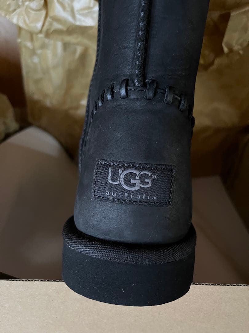 UGG M CLASSIC SHORT DECO ブラック 26センチ