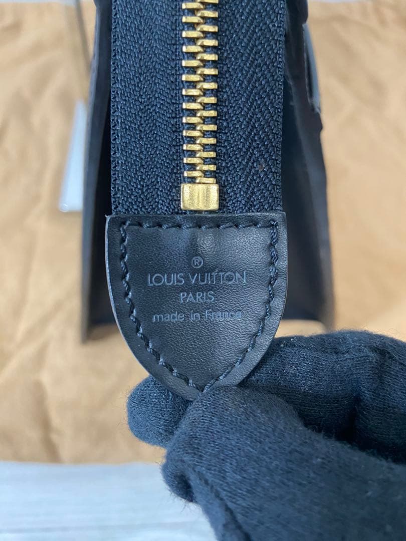 蹴る ルイヴィトン リヴィエラ エピ ハンドバッグ ビジネスバッグ ノワール