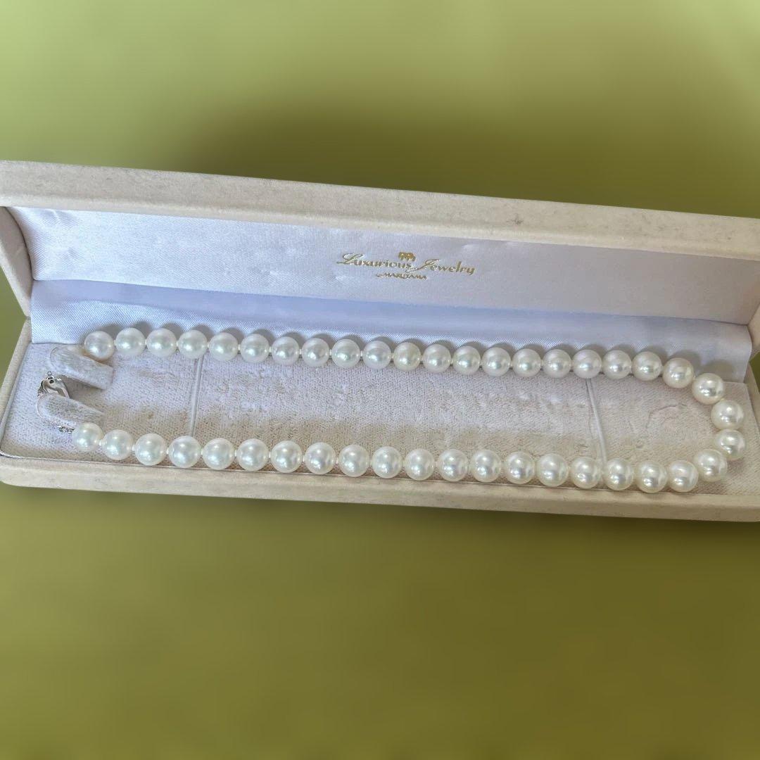 MARUYAMA本真珠ネックレス8mm