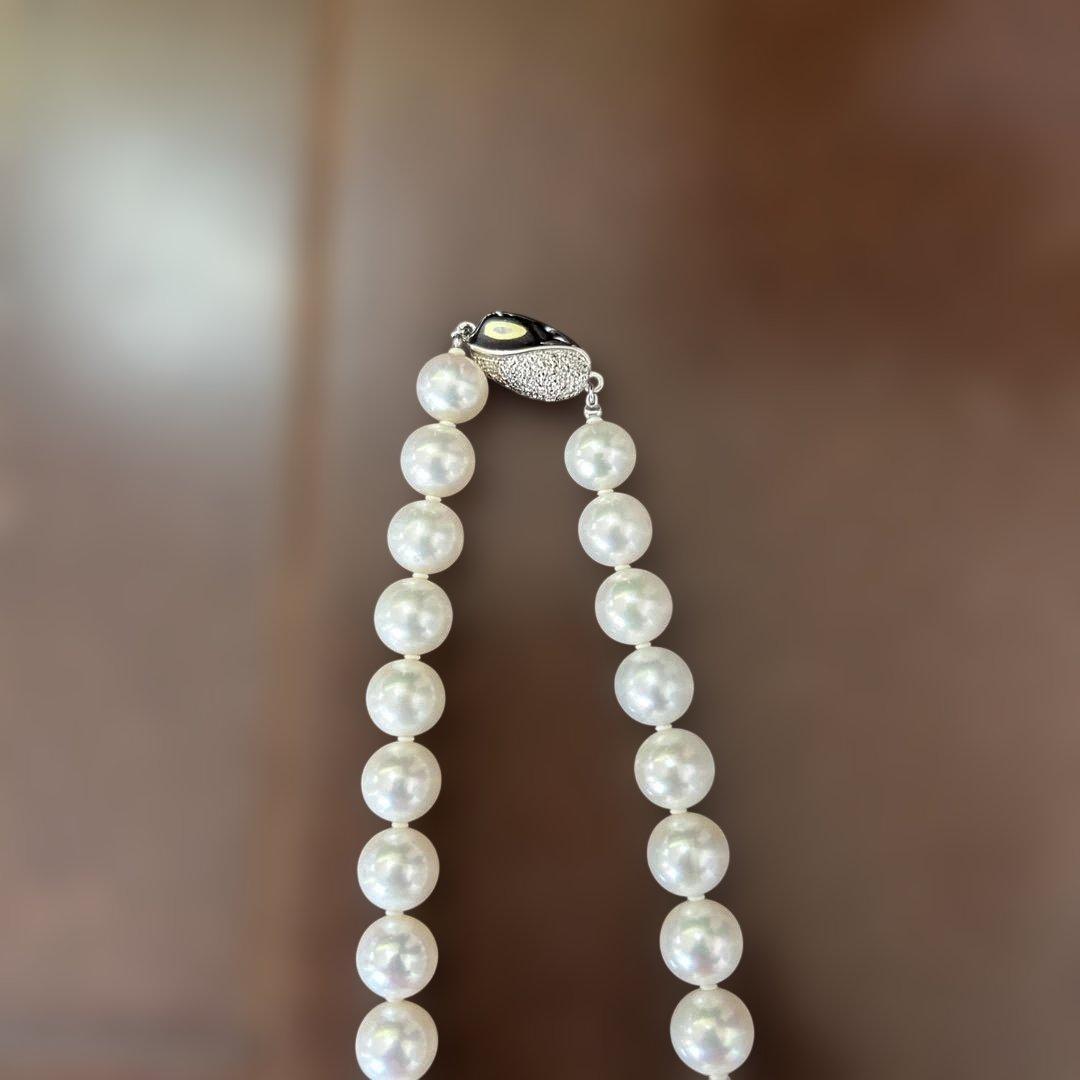 MARUYAMA本真珠ネックレス8mm