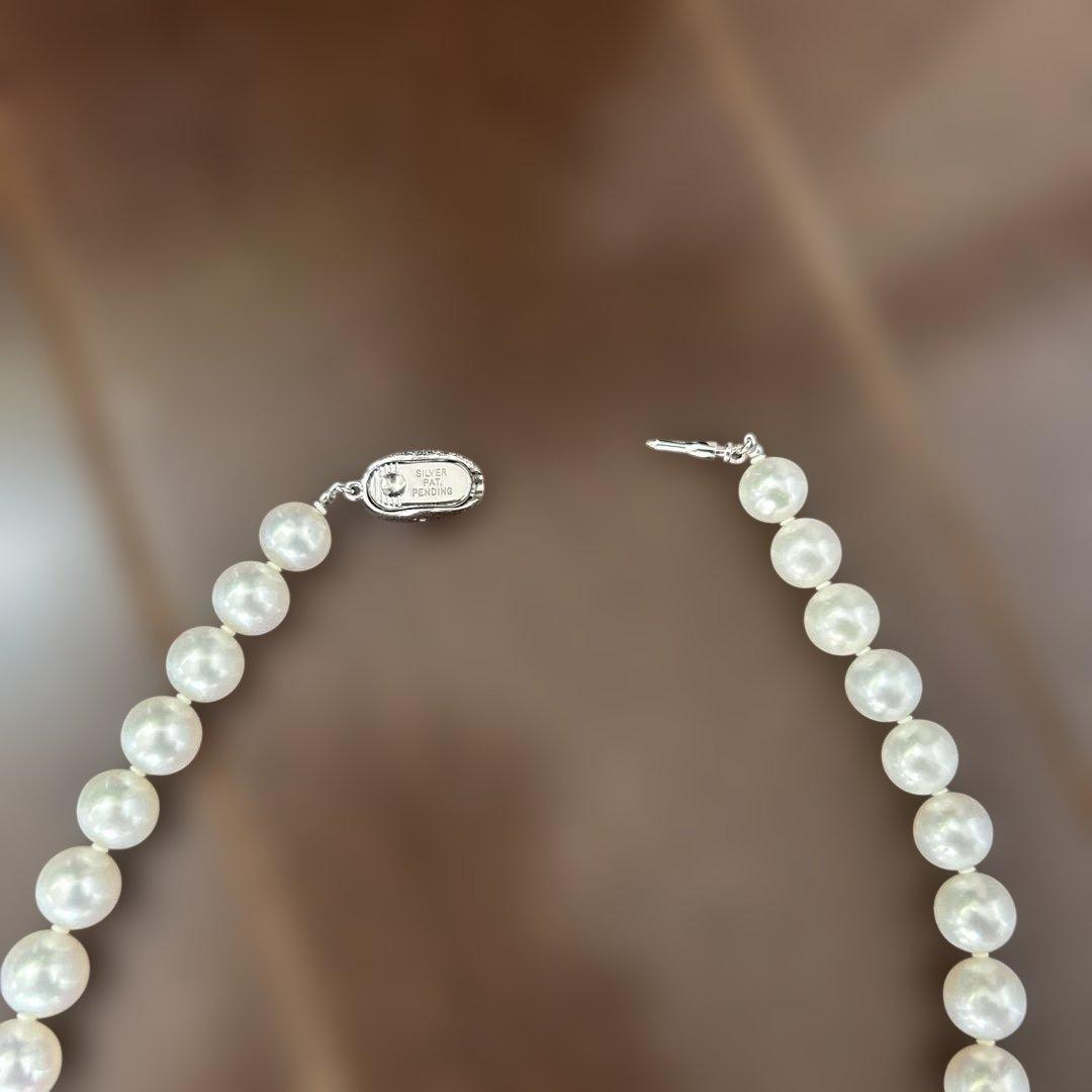 MARUYAMA本真珠ネックレス8mm