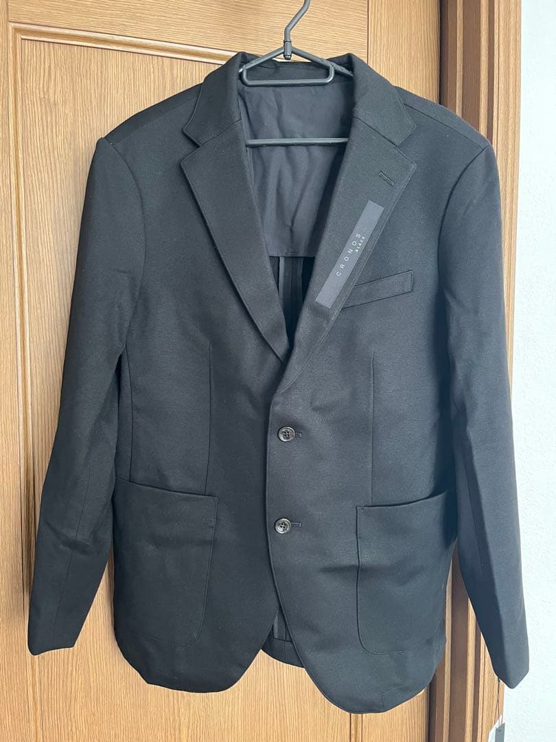 CRONOS ブラック メンズジャケット　M 新品未使用（シワあり）