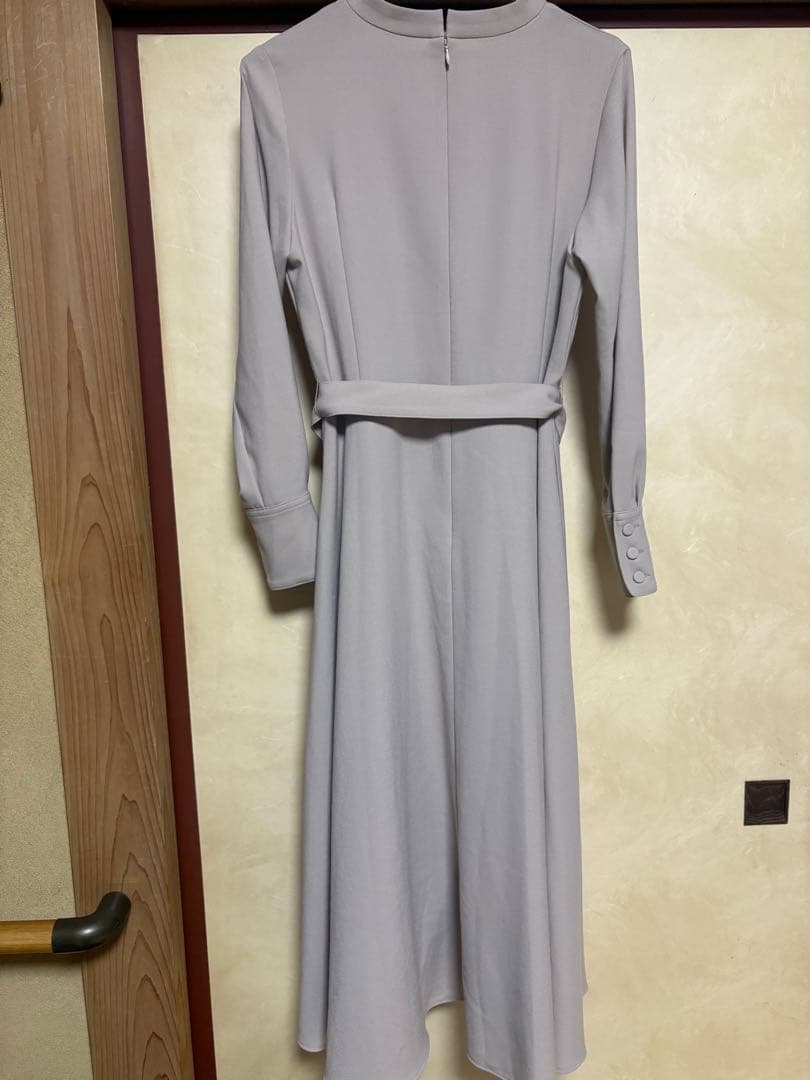 アルアバイル　P/R2WAYスラッシュネックワンピース　ベージュ　ルルウィルビー