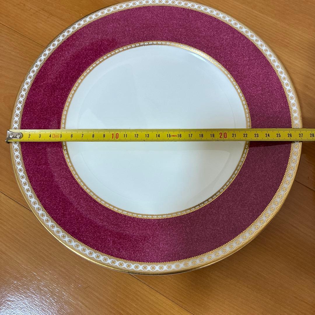 【専用】ウェッジウッド ユーランダー　パウダールビー　プレート 大皿 27cm