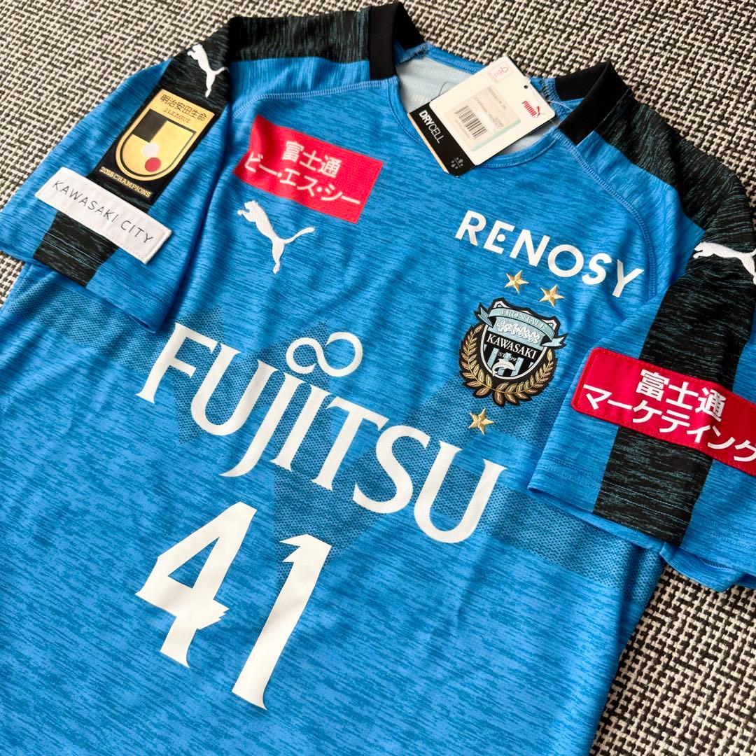 【新品タグ付き・正規品】家長昭博 ＃４１ 川崎フロンターレ２０１９（H）