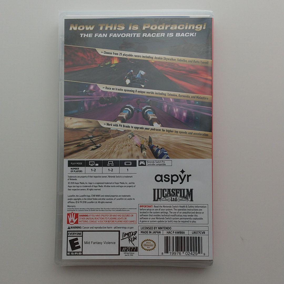 Nintendo Switch STAR WARS EPISODE I: RACER