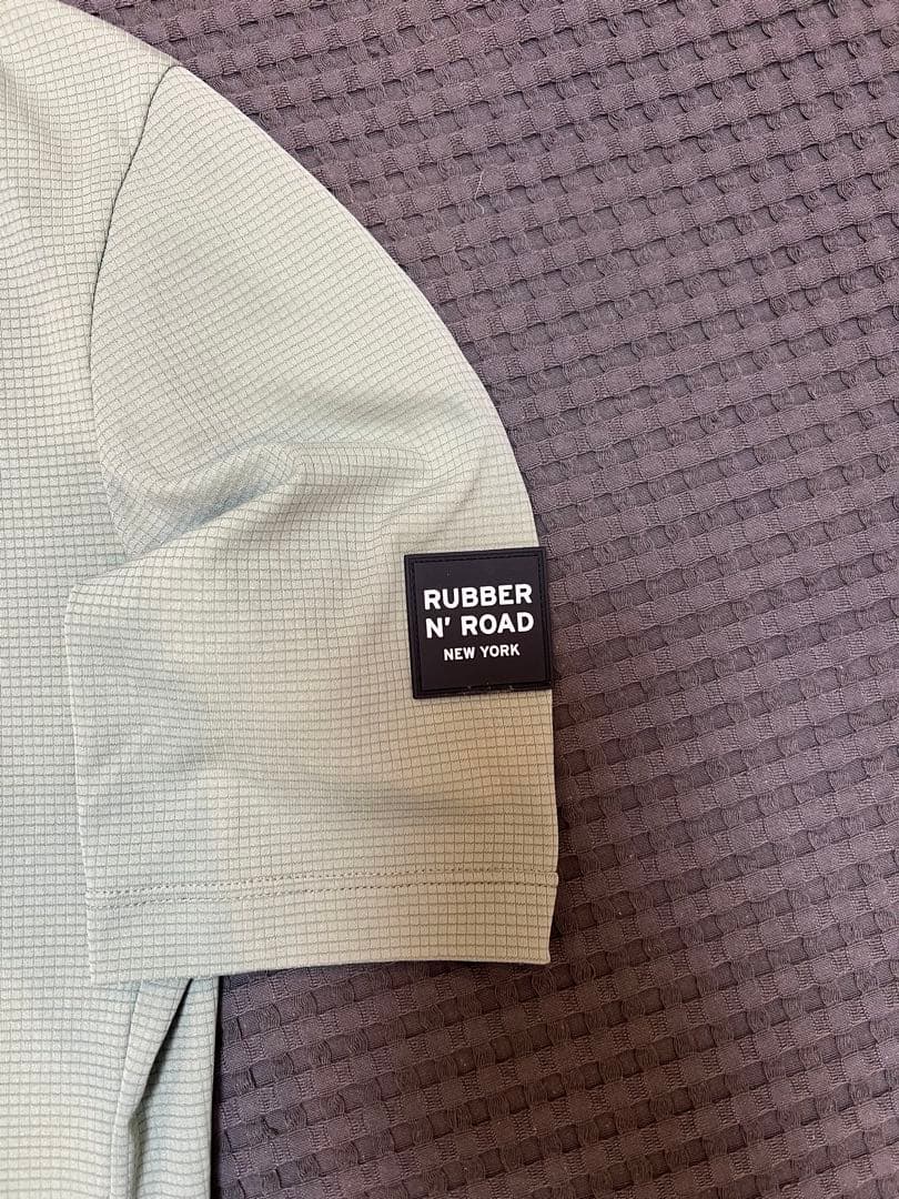 RUBBER N' ROAD サイクルジャージ オリーブグリーン Sサイズ