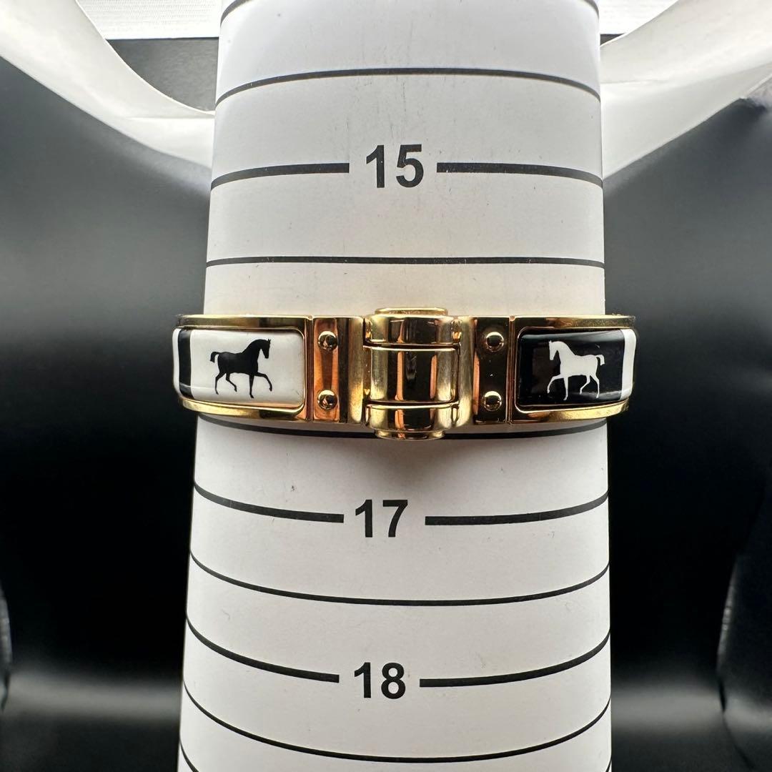 未使用級✨　エルメス　HERMES　バングル　シャニエール　1596