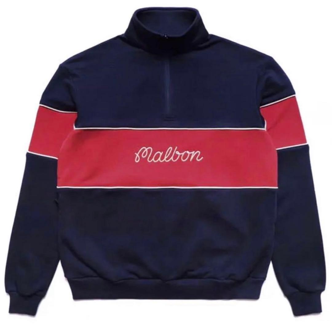 malbon golf マルボン collegiate pullover S