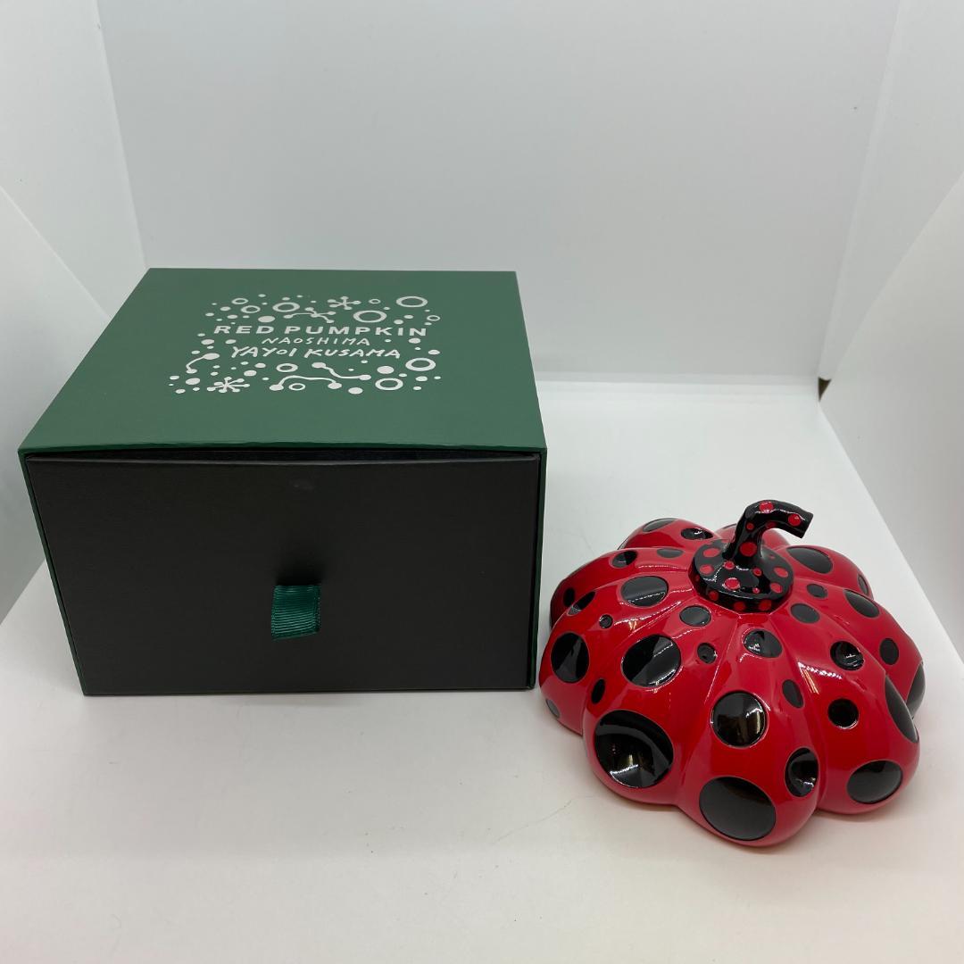 【美品】草間彌生 『RED PUMPKIN』直島限定 オブジェ