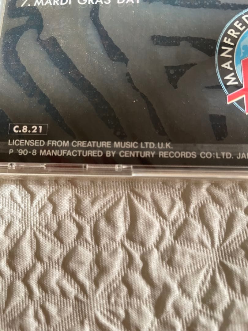 未開封日本盤CD/マンフレッド•マン/メッシン/CECC-00120/90年発売