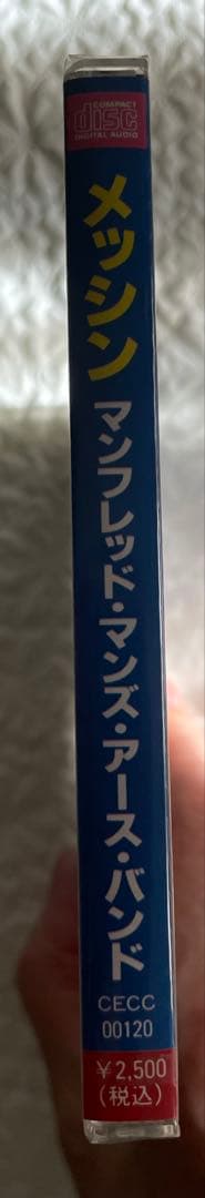 未開封日本盤CD/マンフレッド•マン/メッシン/CECC-00120/90年発売