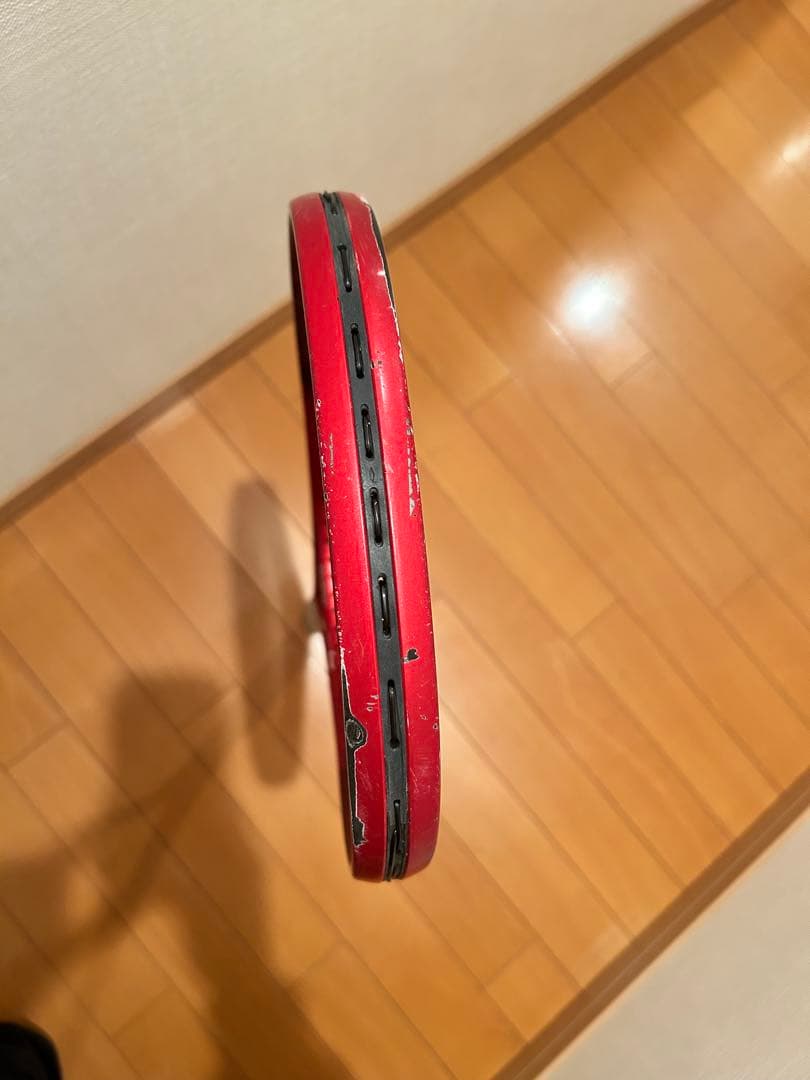 YONEX VOLTRAGE 7S 軟式テニスラケット 紅 クレナイ