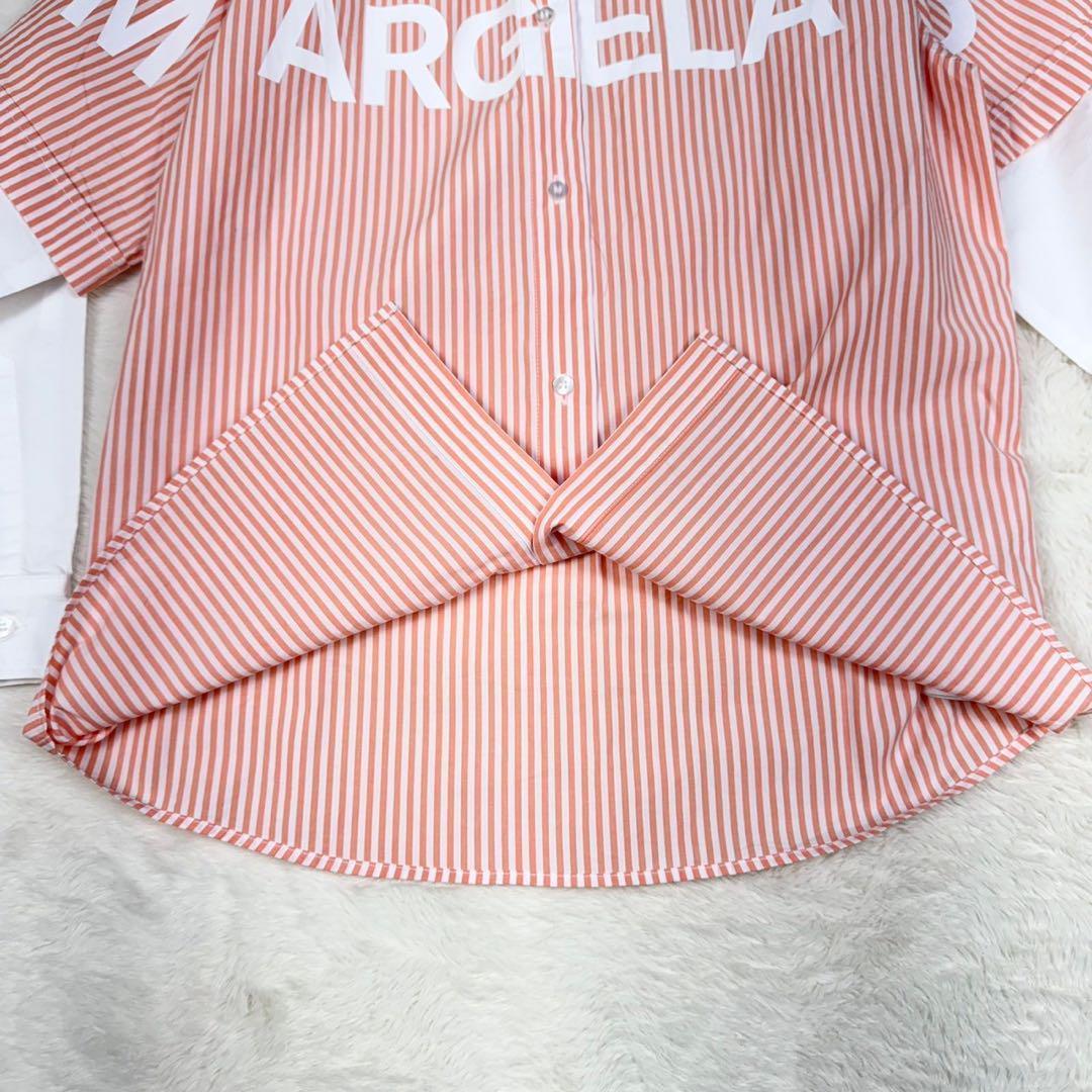 【専用】極美品✨ MM6 メゾンマルジェラ ストライプ 長袖シャツ kids