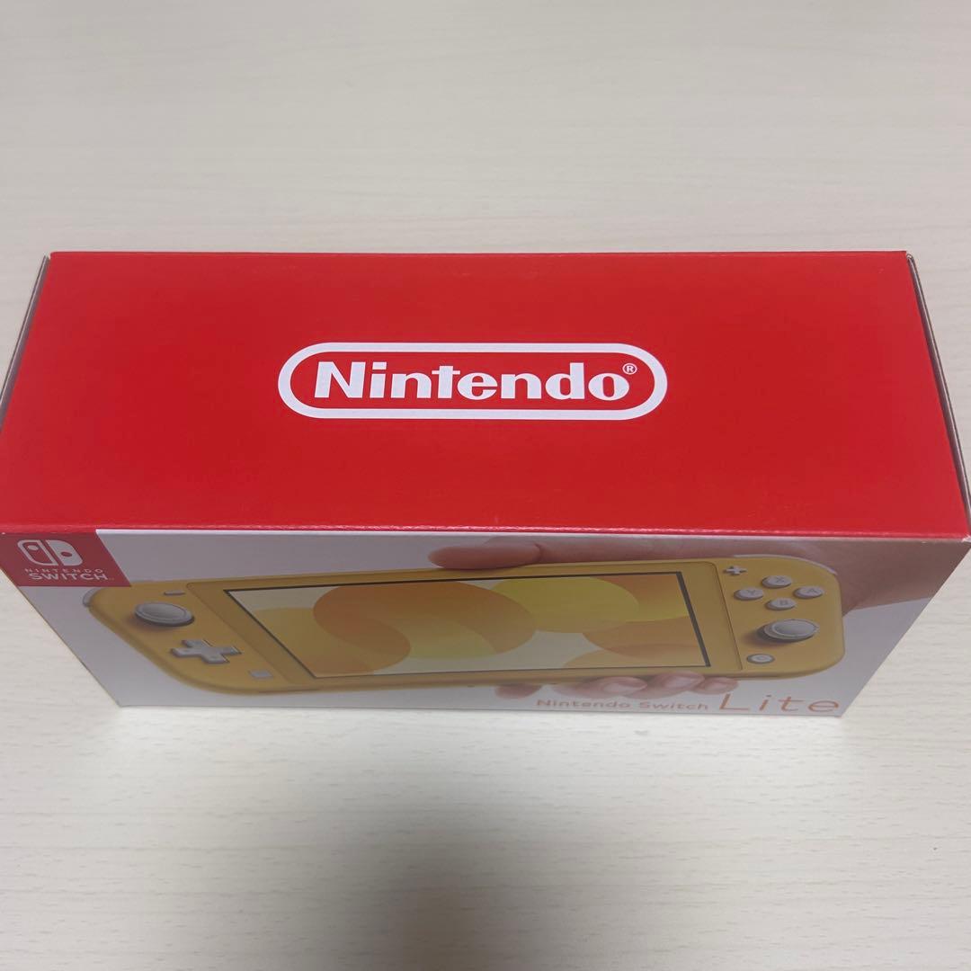 Nintendo switchライト イエロー 本体 新品未開封