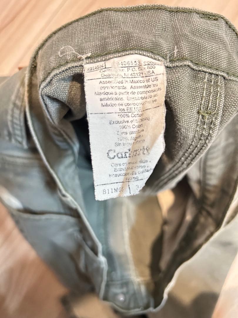 Carhartt B11 ペインターパンツ モスグリーン 90s 00s