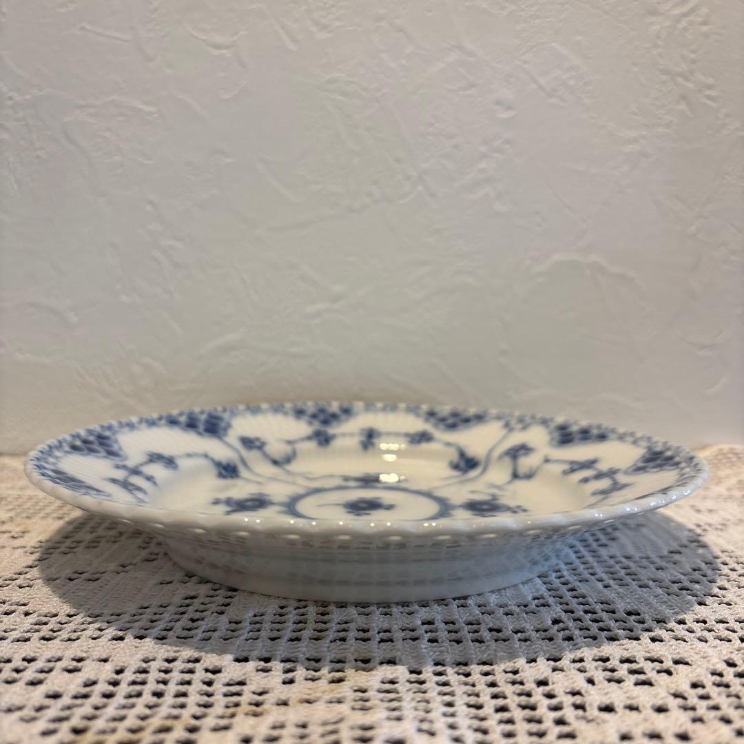  ブルーフルーテッド フルレース 19cm 1枚