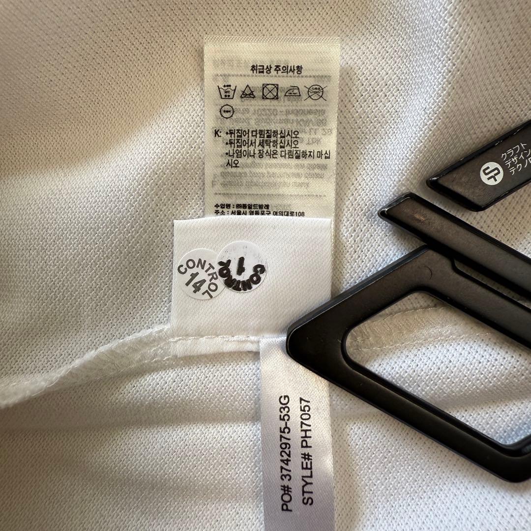 新品 4／ラコステx ネットフリックス ポロシャツ 白