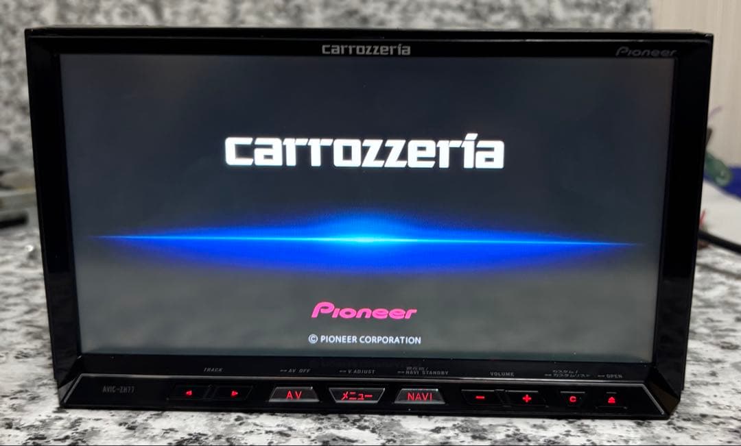 ★カロッツェリア★AVIC-ZH77★サイバーナビ★地図2021★動作確認済み★
