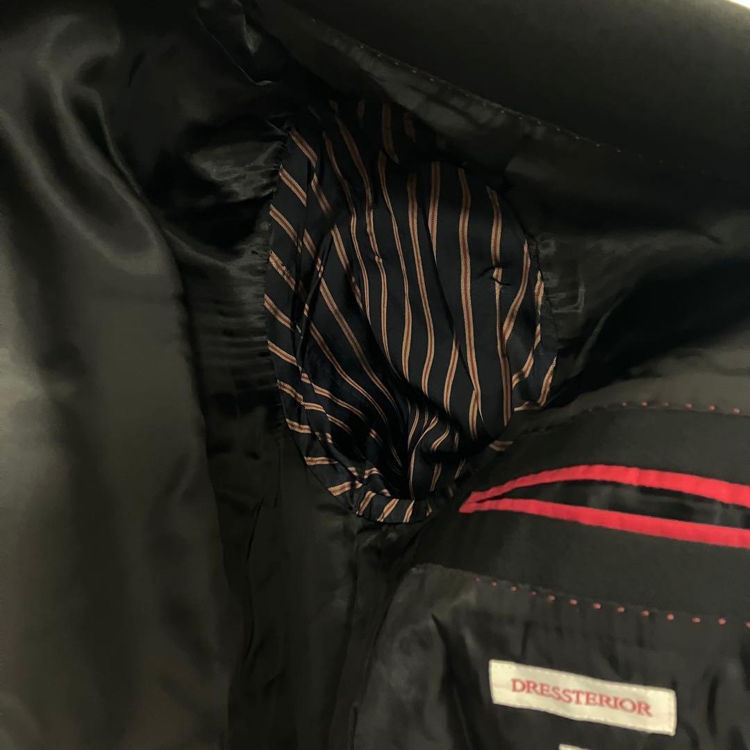 fukucyan様✨DRESSTERIOR ウール混 ダブル ブラックサージ