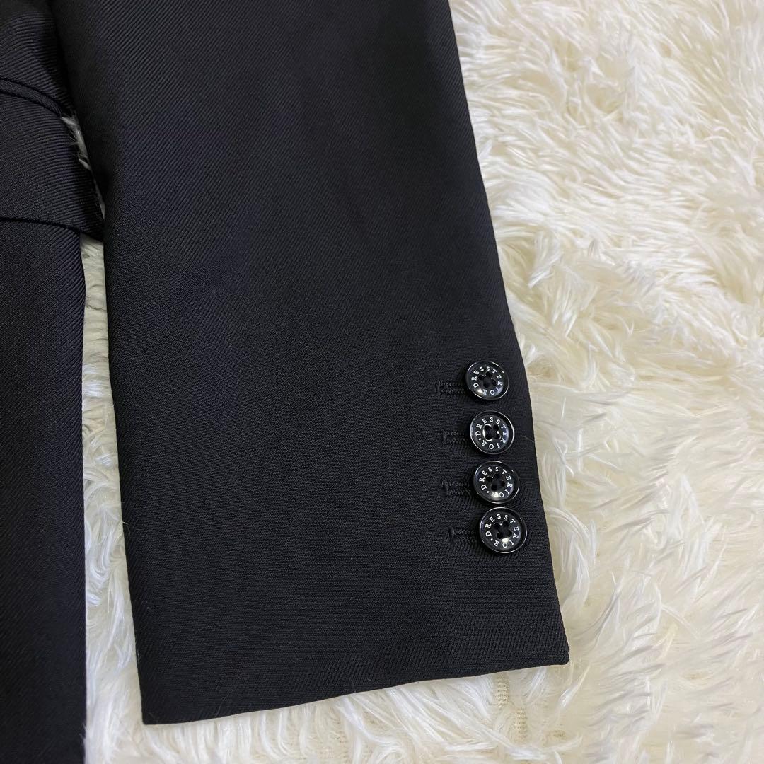 fukucyan様✨DRESSTERIOR ウール混 ダブル ブラックサージ